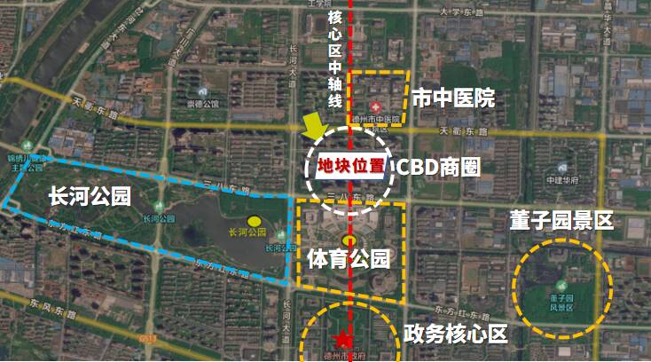 商业地产运营配套建立+房产新政双轮驱动 德州重点推介6宗中心肠块(图9)