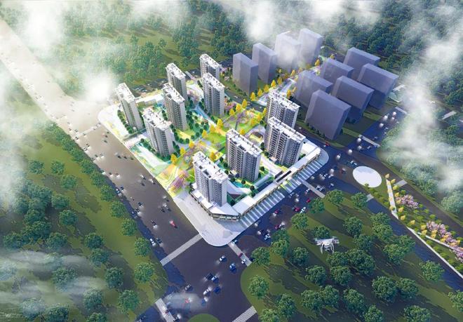 k1体育平台河汉国际会展中间的绿地室第项目公示(图1)
